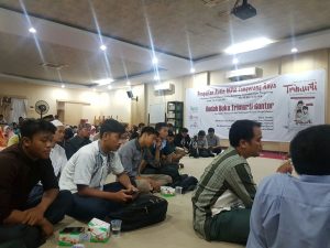 Hadirin Bedah Buku Trimurti di Tangerang