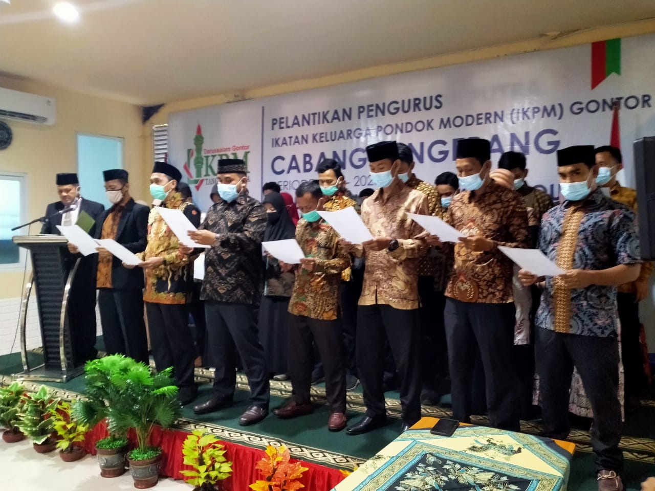 Lantik IKPM Tangerang, Ustadz Ismail: Semakin Banyak Alumni, Semakin Besar Tanggung jawab