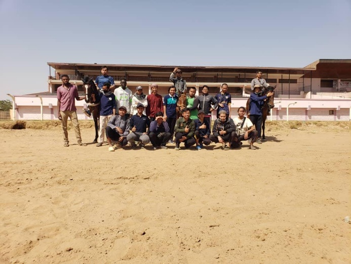 Pererat Ukhuwah, IKPM Sudan Latih Anggotanya Berkuda